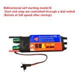 ZMR 2-6S 30A 60A ESC Bidirectional Self Starting Brushless Electric Regulation Speed Controller ESC for DIY Tools - Image 25