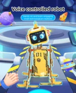 DIY Electric Voice Controlled Robot DIY Science Experiment Kit & Education Model Toy For Children Gift Toy Project - Image 7