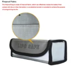 High Quality Fireproof & Waterproof Explosion-proof RC LiPo Battery Safety Bag Safe Guard Charge Sack 90*64*50MM - Image 14