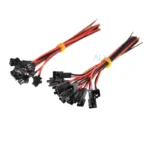 10Pairs 150MM JST SM CONNECTOR 2PIN PLUG CABLE MALE+FEMALE WIRE  2 PIN for led strip light Lamp tape Driver CCTV - Image 2