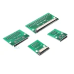 2Pcs FPC FFC Cable 6 8 10 12 14 20 30 40 50 PIN 1.0mm pitch Connector SMT Adapter to 2.54 mm 1.0 inch pitch through hole DIP PCB - Image 2