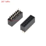 10PCS 2*2/3/4/5/6/7/8/10/12/16/20/40 Pin Double row Straight Pin Female Header 1.27MM Pitch Strip Connector Socket 8/10/16/20/40 - Image 13