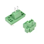 5sets Kf2edgwb 2pin 5.08mm Pitch Straight Pluggable Screw Terminal Block 5.08 2 Pin Bulkhead Type Connector Plug + Socket 300v - Image 2
