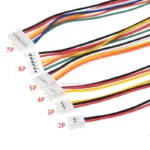 5PCS JST 2mm HY2.0MM Male Plug Connector With Wire Cable 2/3/4/5/6/7/8 Pin 26AWG 2.0/2P/3P/4P/5P/6P/7P/8P Single Header 20CM - Image 5