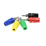 5pcs M4X36 Pure Copper Terminal 4mm Banana Jack Socket 20A Binding Post Banana Plug Connector - Image 3