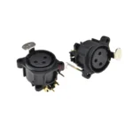1pcs 3pin Xlr Canon Female Socket Connector Panel Mount Mixer Microphone Audio Speakers Plug Adapter - Image 5
