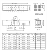 10pcs Smt Dc3 6/8/10/12/14/16/20/30/40 Positions Idc Dual Row 2.0mm Pitch Connector Smd Pcb Idc Socket - Image 14