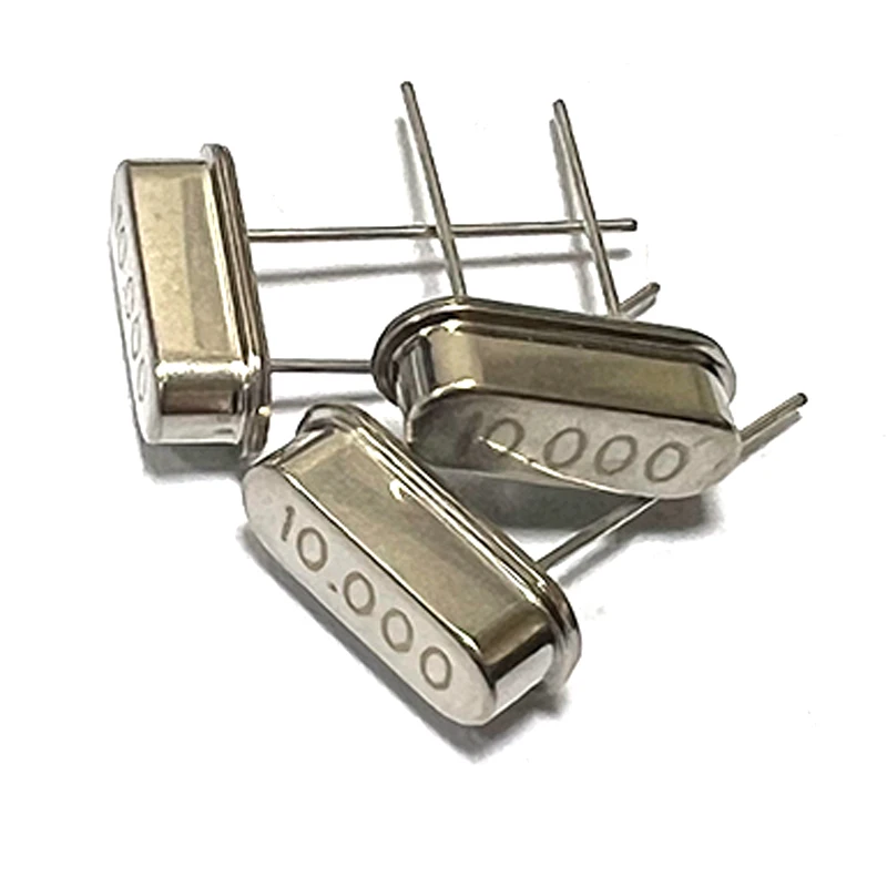 10pcs HC-49S 10MHz 10M 10.000 10.000MHZ Quartz Crystal Resonator Passive Oscillator HC49S DIP