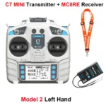MicroZone MC7 C7 MINI 2.4G Controller Transmitter with MC8RE Receiver Radio System for RC Aircraft Drones Multirotor Helicopters - Image 7