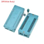 2PCS 14/16/18/20/24/28/32/40 pin Narrow wide body ZIF ZIP IC SOCKET DIP CHIP TEST Adaptor 2.54MM PITCH  6P 18P 20P 24P 28P 40P - Image 8