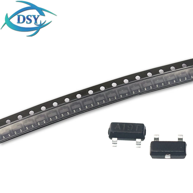 50PCS AO3401 SOT23 A19T SOT-23 P-Channel MOSFET Transistor IC Chip