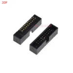 10pcs Dip 8/10/20/30/40/50 Pin 1.27mm Pitch Male Socket Straight Idc Box Headers Pcb Connector Double Row 10p/20p/40p Dc3 Header - Image 7