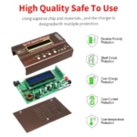 iMAX B6 V3 80W 6A Battery Charger LiHv Lipo NiMh Li-ion Ni-Cd Digital RC Charger Lipro Balance Charger Discharger 12V 5A Adapter - Image 5