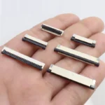 10pcs FPC FFC socket Connector 0.5mm 1mm Pitch Flat Cable  Flip bottom connection 4/5/6/8/10/12/14/16/20/22/24/30/34/40/50P - Image 2