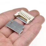 5/10Pcs SD Card Connector Socket Pull-Out Type 11P PCB Solder Adapter Short body SD - Image 3