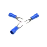 100PCS SV1.25-3/4 SV2-3/4 red blue Furcate spade Terminals Cable Wire Connector Fork Type pre-insulated Crimp terminal SV 1.25 2 - Image 3