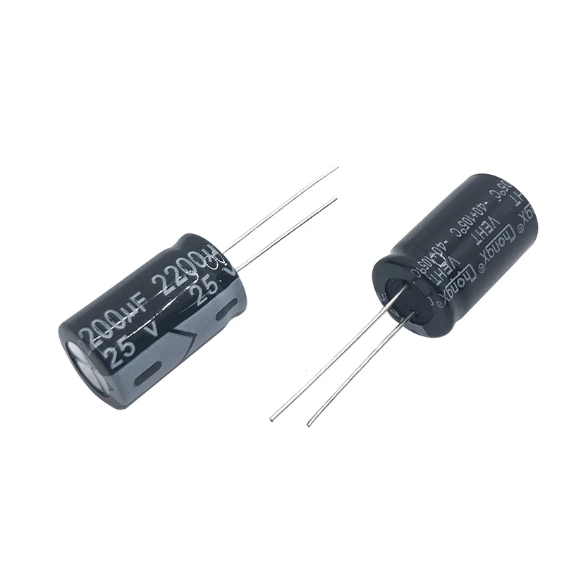 25V2200UF 13x21mm Aluminum Electrolytic Capacitor 2200uf 25v 2200uf25v 25v2200mf 2200mf25v 25v2200MFD 25vdc 25wv 3300uf