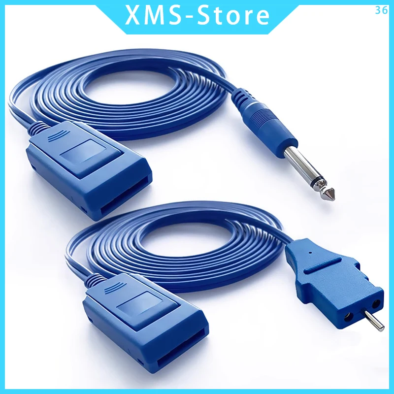 High-frequency Lip knife electrode piece neutral electrode plate cable REM flat plug electric knife negative plate connection