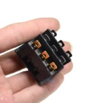 2PCS KCD4 three ways 9 PIN Push Button rocker Switch with red led light ON/OFF   power switches 16A 30A/250V Triple 9PIN - Image 4