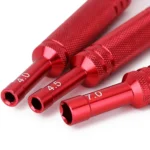 3pcs/lot Aluminum Alloy 4.0/5.0/4.5/5.5/7.0/8.0mm Double Head Hexagon Sleeve Screwdriver Hex Wrench Tool for RC Car Parts - Image 5