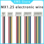 10PCS JST MX1.25 MX 1.25mm Wire Cable Connector 2/3/4/5/6/7/8/9/10/12 Pin 1.25MM Pitch Plug 10CM/20cm/30CM Wire Length 28AWG