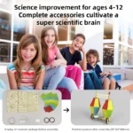 DIY Mouse Game Science and Technology Invention Hand-made Self-made Assembly Materials Science handmade toys physics toy - Image 3