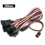 10pcs 100mm/150mm/200mm/300mm/500mm RC Servo Extension Cord Cable Wire Lead JR For Rc Helicopter Rc Drone - Image 12