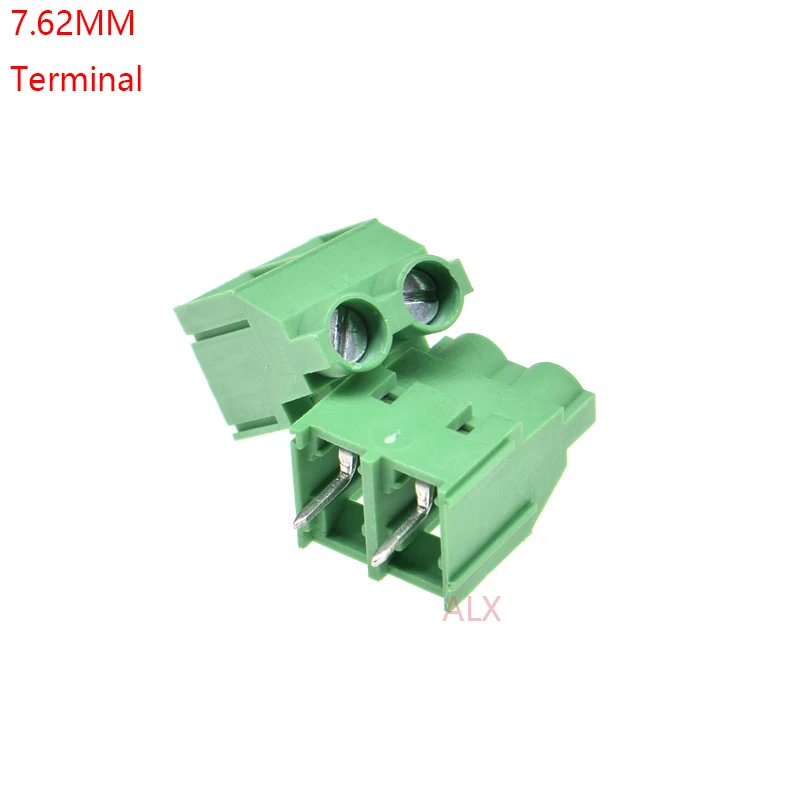 5PCS KF7620-2P 3P PCB Screw Terminal block connector pitch 7.62MM 2PIN 3PIN