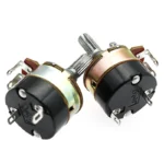 5PCS WH138 Adjustable Resistance Speed Regulator With Switch Potentiometer WH138-1 B5K B10K B20K B50K B100K B250K B500K 10K 100K - Image 8
