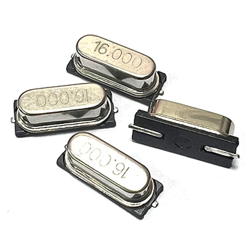 10pcs HC-49S HC49 SMD Quartz Crystal Resonator Passive Oscillator 24MHz 24M 24.000MHz