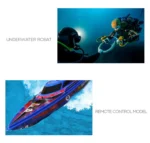 DC 12V-24V 20A Underwater Jet Boat 4 Blade CW CCW Thruster Engine for DIy Rc Robot Decoy Nest Boat Submarine Motor - Image 9
