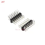 10PCS Double row MALE 2.54MM PITCH Right Angle PIN Header connector 2*2/3/4/5/6/7/8/9/10/16/20/40 PIN/P 2x/3/4/5/6/8/10/16/20/40 - Image 17
