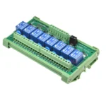 8 Channels relay module DIN Rail Mount SRD-05VDC-SL-C SRD-12VDC-SL-C SRD-24VDC-SL-C 10A 5V 12V 24V DC PNP NPN  1NO 1NC - Image 3