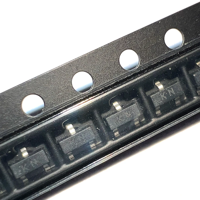 100pcs 2SK3018 SMD Transistor Package SOT-23 Silk Screen KN 0.1A/30V