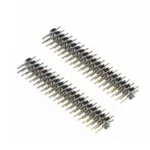 2.54mm Double row Male PCB Board Pin Header Connector Strip Pinheader gold plated copper 2/3/4/5/6/8/10/12/20/40Pin For Arduino - Image 4