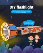 DIY Flashlight DIY Science Experiment Kit & Education Model Toy Physics Science Toys For Children Gift Toy Project - Image 7