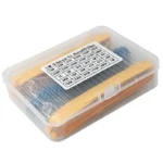600PCS 1/4W Metal Film Resistor 30 Values Resistance Kit 10R-1M 100R 220R 1K 2.2K 3.3K 4.7K 10K  0.25W 1% Resistors Set With Box - Image 4