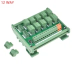 1PCS Three-wire Plc Input Module 4 6 8 10 way Proximity Switch Sensor Terminal Block Photoelectric Conversion Board For NPN/PNP - Image 31