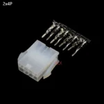 10PCS 5557/5559 4.2mm 2*1/2/3/4/5/6/7/8/10P Pin Female Plug For PC Computer Card GPU PCIe Power Connector Plastic Shell Housing - Image 8