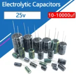 25v 10uf 22uf 33uf 47uf 68uf 100uf 220uf 330uf 470uf 1000uf 2200uf 3300uf 4700uf 6800uf 10000uf Aluminum Electrolytic Capacitor - Image 2