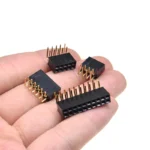 10Pcs 2*2/3/4/5/6/8/20/40 Pin Double Row Right Angle Female Pin Header 2.54mm Pitch Strip Connector Socket 2x3p/4p/6p/8p/20p/40p - Image 3