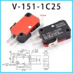 lot Large micro switch V-15-1C25, silver point V-15-IC25 microwave oven, 16A 250V contact switch, copper point tact switch - Image 10