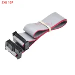 2pcs 2.54mm Pitch Fc-6/8/10/14/16/20/40/50 Pin 30cm Jtag Isp Download Cable Gray Flat Ribbon Data Cable For Dc3 Idc Box Header - Image 16