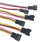 5pairs SM2.54 2 3 4 5 6pin SM Male & female Led Connector 2pin/3pin/4pin/5pin 6pin Wire cable pigtail Plug Total length 40cm - Image 5