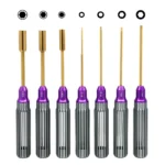 4 / 7pcs Hex Space Aluminum Handle Nut Driver Hex Screwdriver Tools Kit For Traxxa Trx4m Axial Scx24 Fms Fcx24 1/18 1/24 Rc Car - Image 9