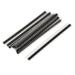 5/10Pcs 2.54mm 40 Pin 1x40 2X40 Single/Double Row Male Female 2.54 Pin Header PCB JST Connector Strip Right angle For Arduino - Image 5