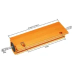 1pcs 100W Aluminum Power Metal Shell Case Wirewound Resistor 0.01R 0.05 0.1 0.2 0.22 0.25 0.3 0.33 0.4 0.47 0.5 0.6 0.68 0.8 Ohm - Image 4