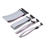 1PCS 2.0MM pitch FC-6/8/10/14/16/20/40/50 PIN 20CM JTAG ISP DOWNLOAD CABLE   Gray Flat Ribbon Data Cable FOR DC3 IDC BOX HEADER - Image 2