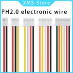 10PCS JST PH2.0 PH 2.0mm Wire Cable Connector 2/3/4/5/6/7/8/9/10/12 Pin 2.0MM Pitch Plug 10CM/20cm/30CM Wire Length 26AWG