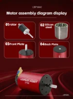 Leopard Hobby 3660 5.0mm Shaft 2700KV 3180KV 3800KV 4650KV Waterproof Brushless Motor For 1:10 Rc Car Traxxas Slash Wltoys Axial - Image 14